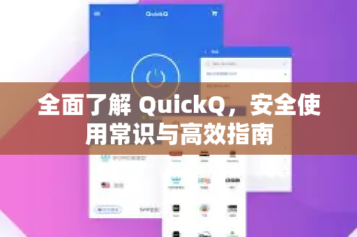 全面了解 QuickQ，安全使用常识与高效指南