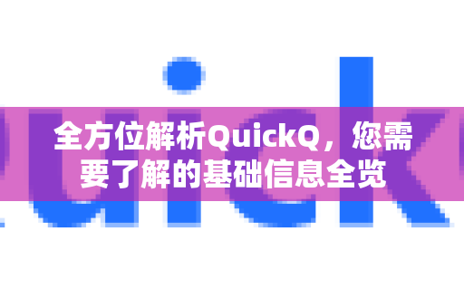 全方位解析QuickQ，您需要了解的基础信息全览